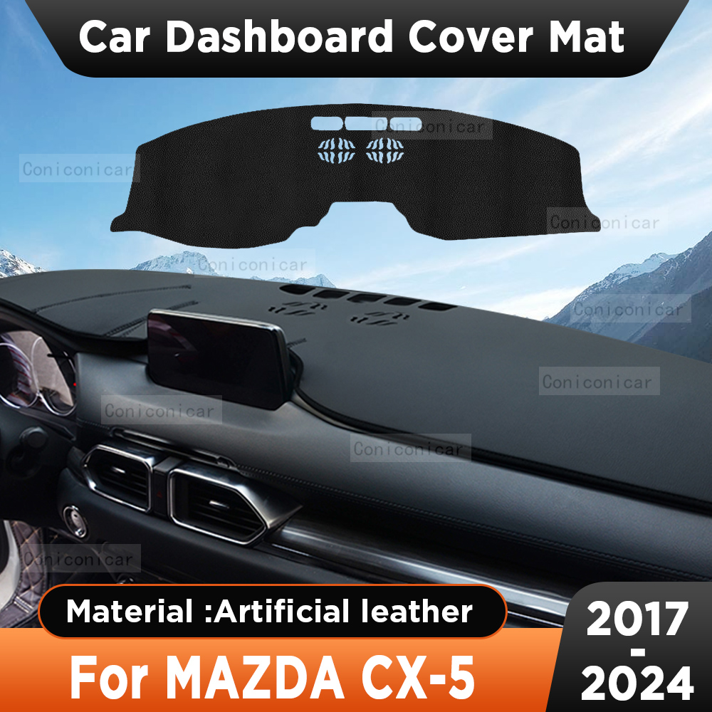 Leather Desk Pad - Osłona przeciwsłoneczna na deskę rozdzielczą samochodu