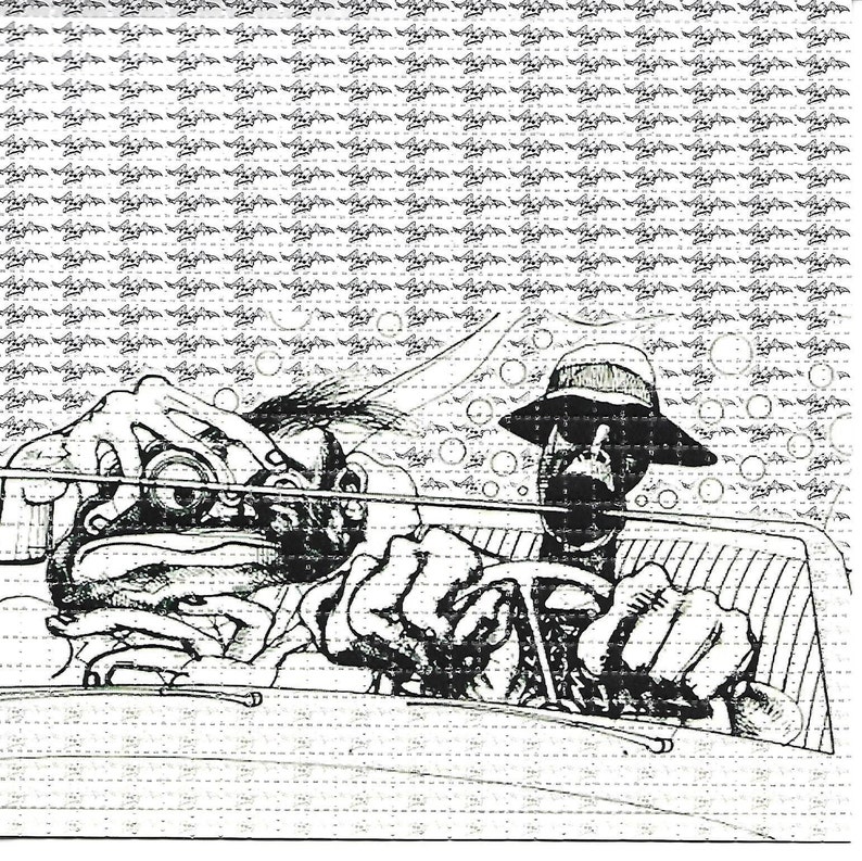 Ink Blotter Paper - Hunter In Vegas psychodeliczny LSD/nie zawiera