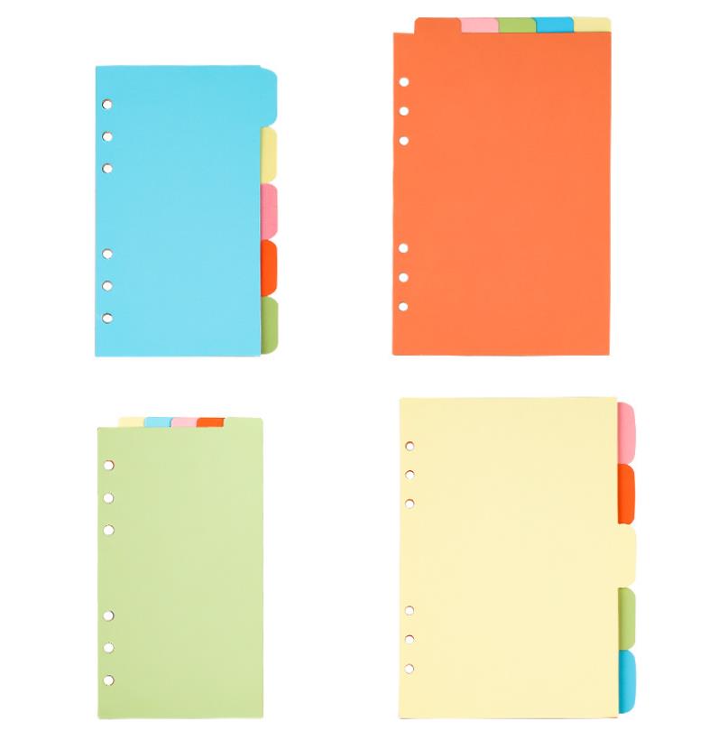 Tab Divider A4 - A5/A6/A7/B5/A4 przekładka papierowa strona indeksowa karty