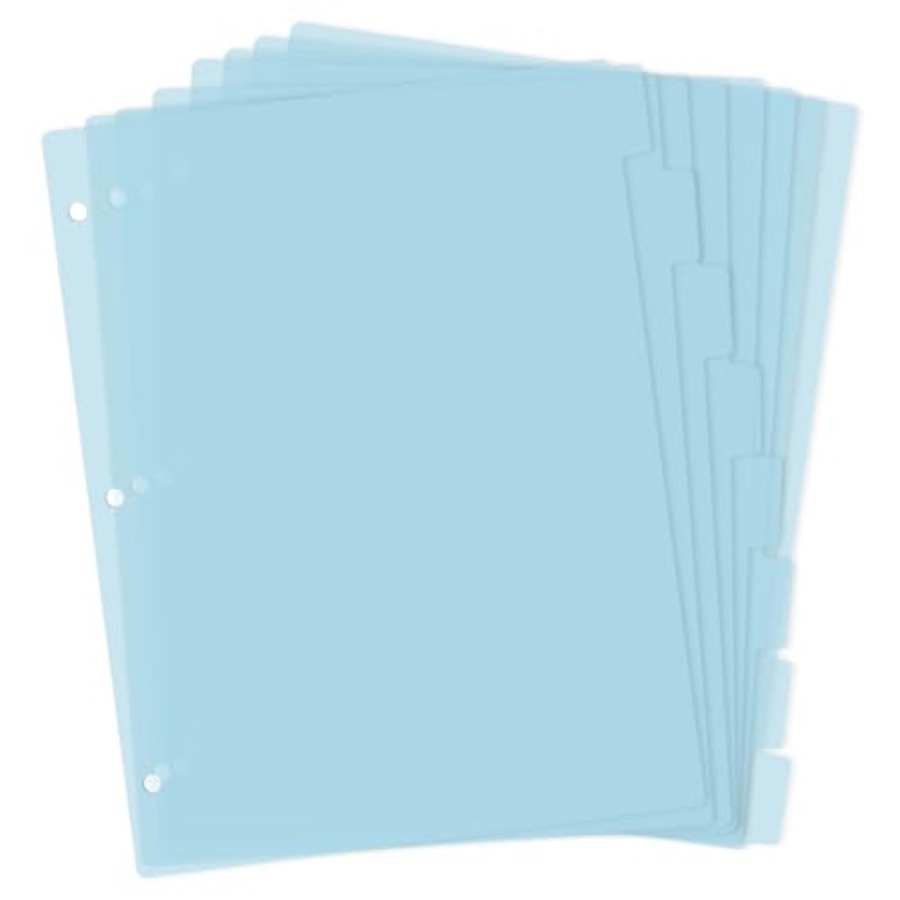 Tab Divider A4 - Przekładki do segregatora 3-ringowego z 8