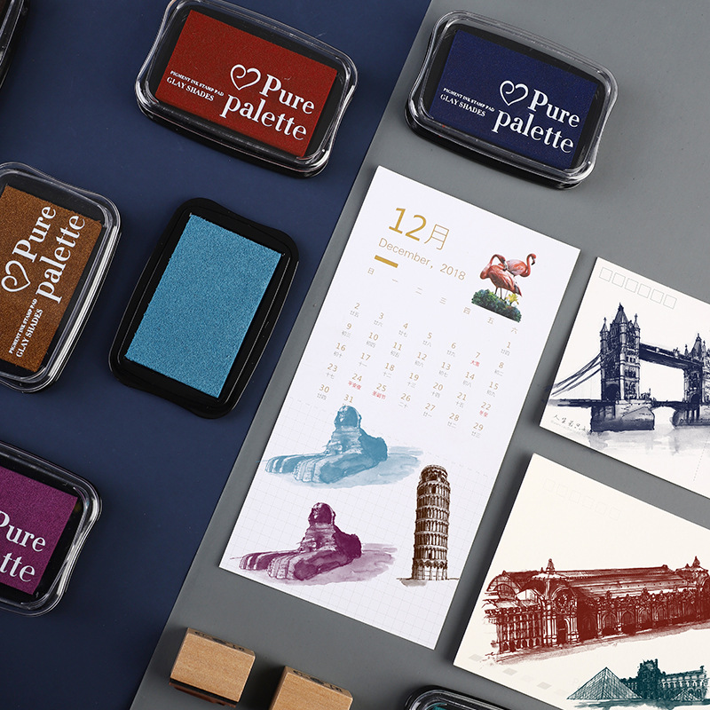 20 kolorów duży rozmiar Vintag – Rubber Date Stamp recenzja i cena