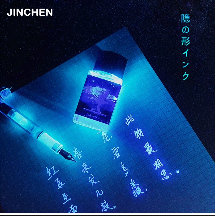 JINCHEN 18ml Kolorowy Fluoresc – Fountain Pen Bottled Ink recenzja i cena