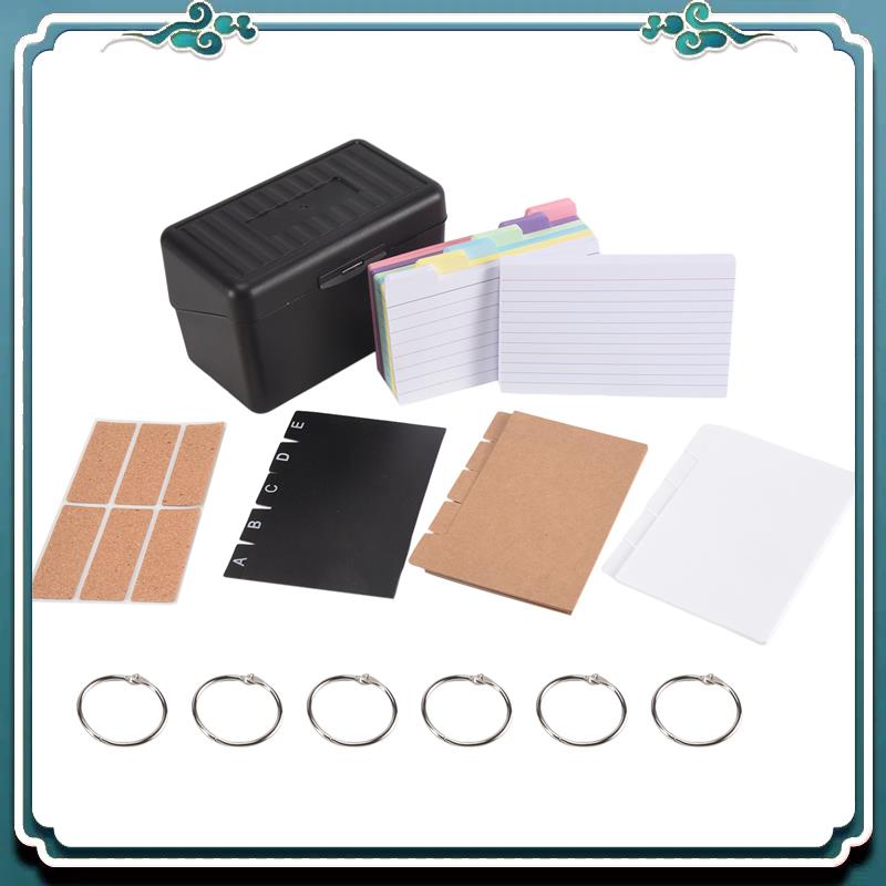Zestaw segregatorów na kartki  – Card Index Box recenzja i cena