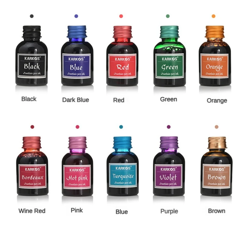 10/1 szt. 30ml różne kolory at – Fountain Pen Bottled Ink recenzja i cena