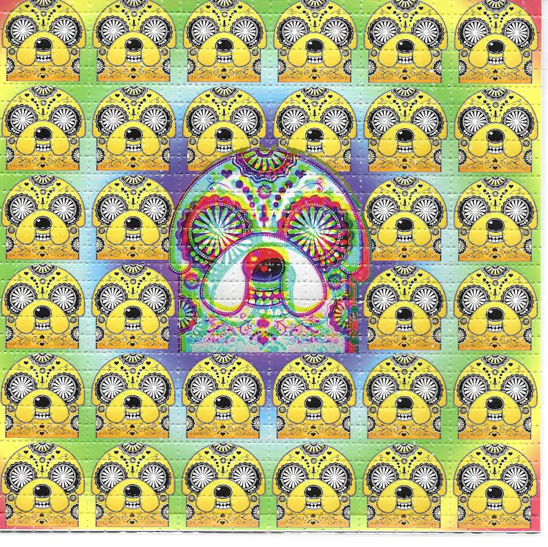 Crazy Time Psychedelic LSD Aci – Ink Blotter Paper recenzja i cena