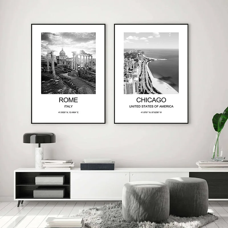 Plakat miejski Nowy Jork Londy – Ink Blotter Paper recenzja i cena