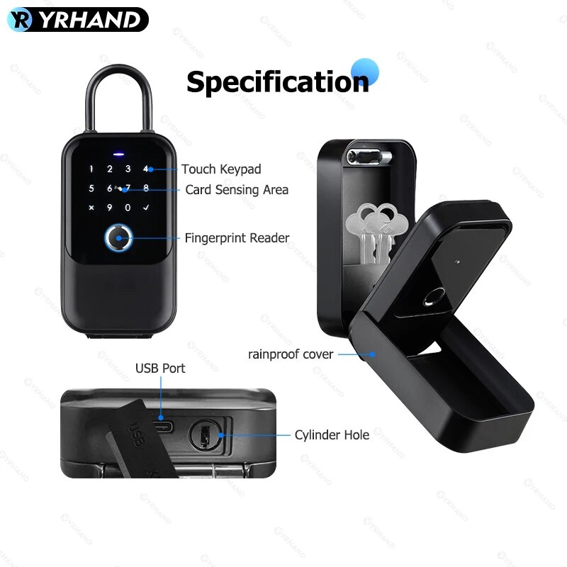 TTlock Smartkey Lock Box Home  – Card Index Box recenzja i cena