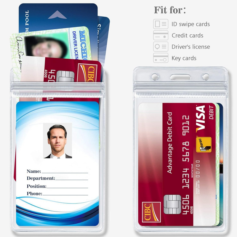 Etui na identyfikator z metalo – Index Card Holder recenzja i cena