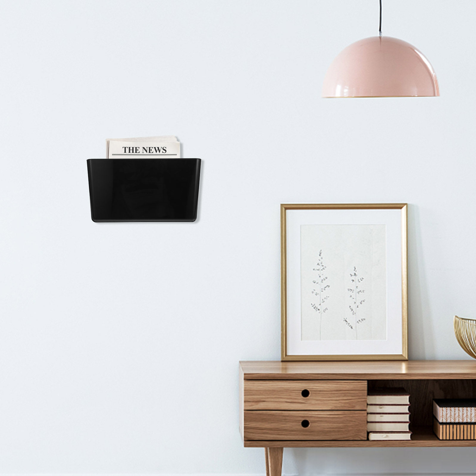 Uchwyt ścienny na dokumenty z  – Magazine Holder Rack recenzja i cena