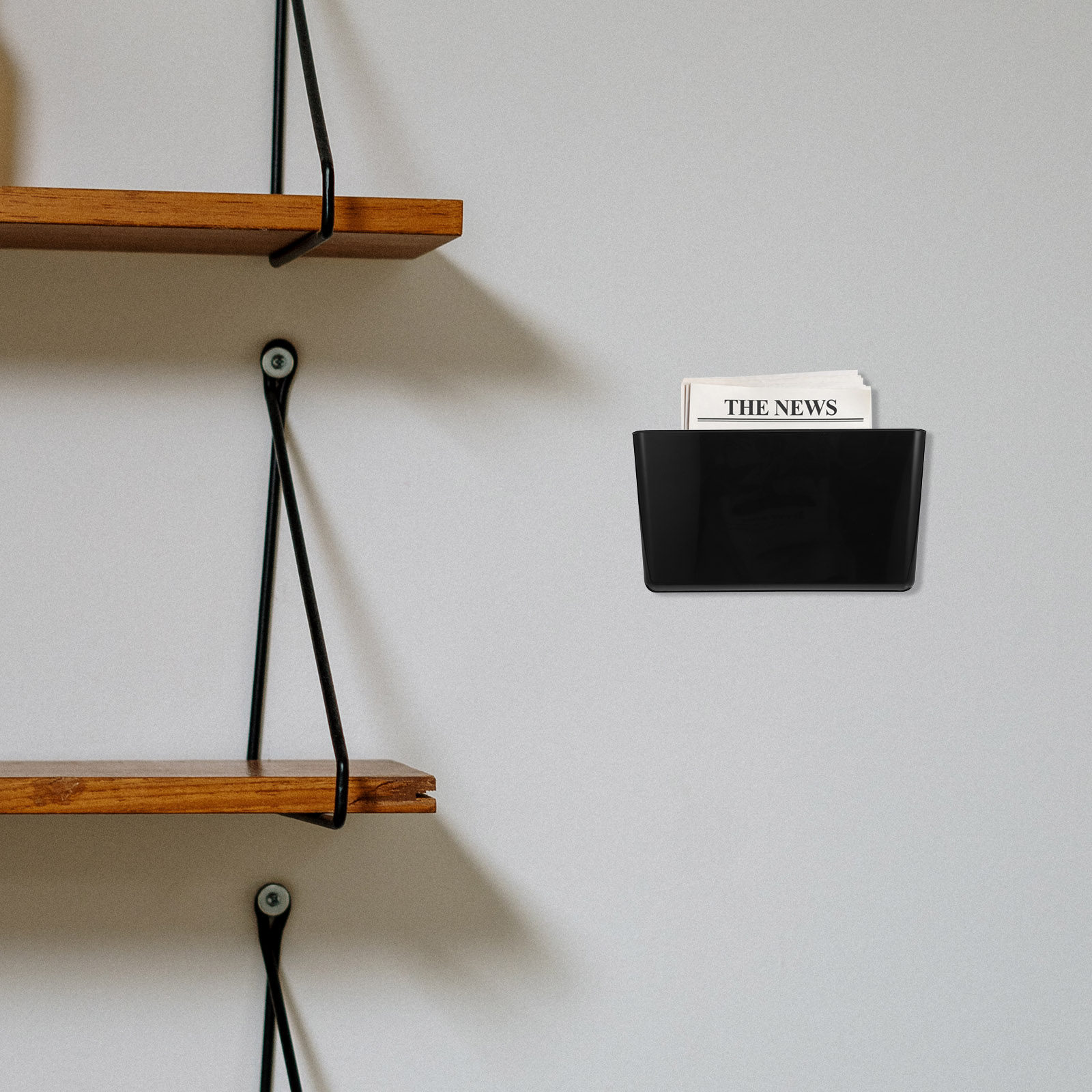 Uchwyt ścienny na dokumenty z  – Magazine Holder Rack recenzja i cena
