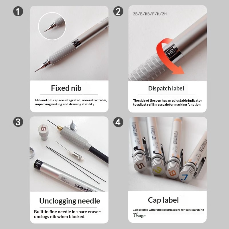 Ołówek mechaniczny Staedtler 9 – Mechanical Pencil 0.3 recenzja i cena