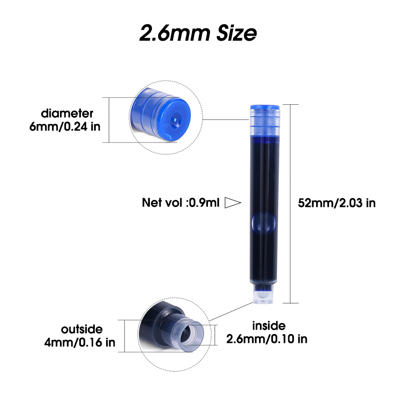 50 sztuk wkłady do pióra wiecz – Fountain Pen Bottled Ink recenzja i cena