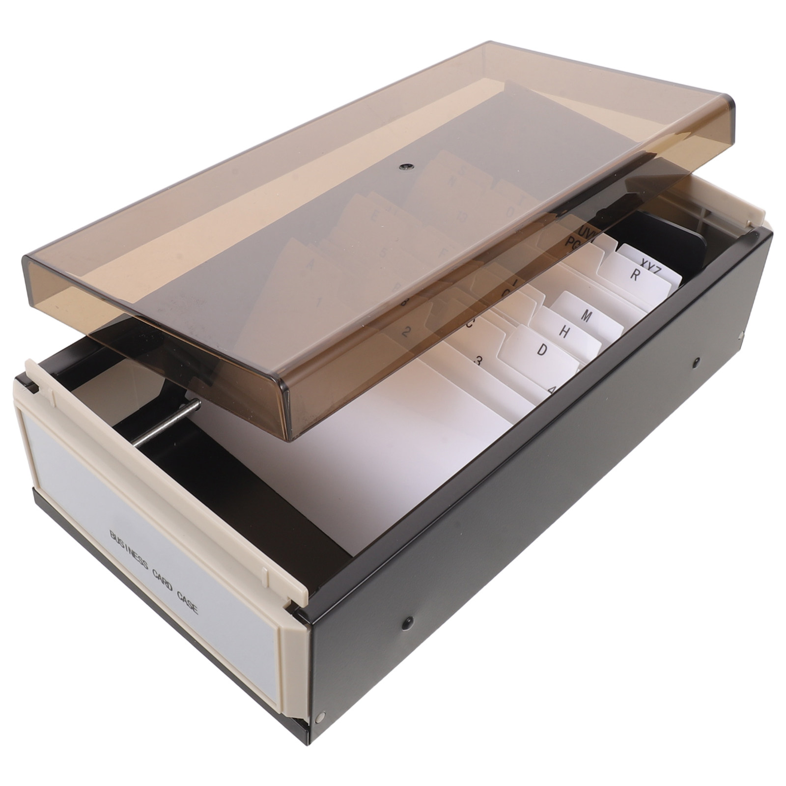 Organizer na wizytówki, duże p – Card Index Box recenzja i cena
