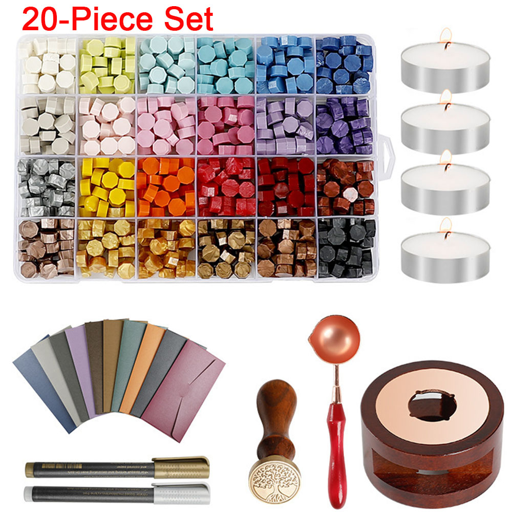Zestaw do pieczętowania woskie – Wax Seal Stamp Set recenzja i cena