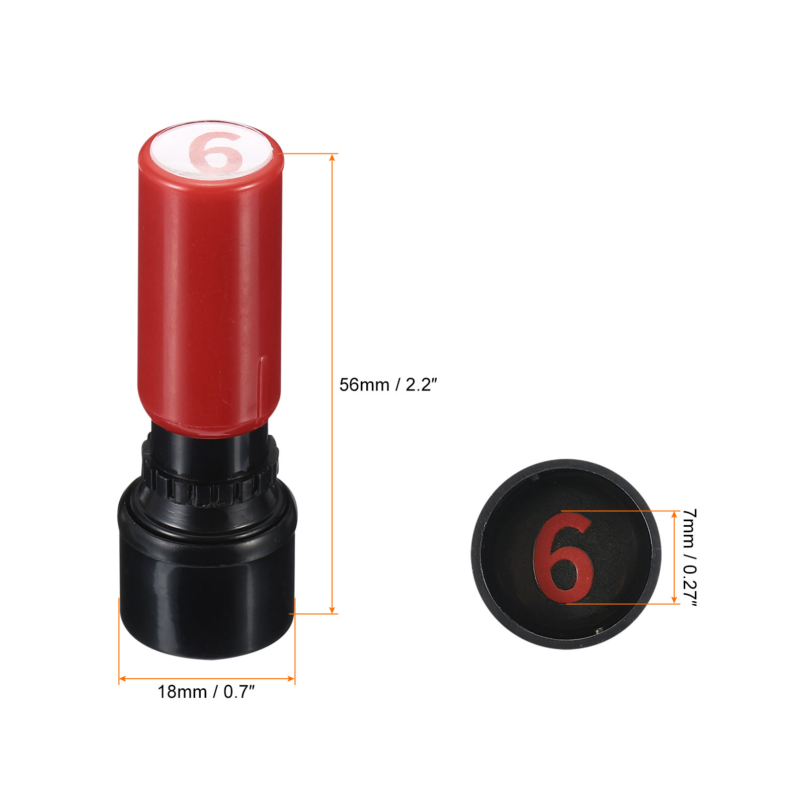 Stemple z cyframi samotuszując – Rubber Date Stamp recenzja i cena