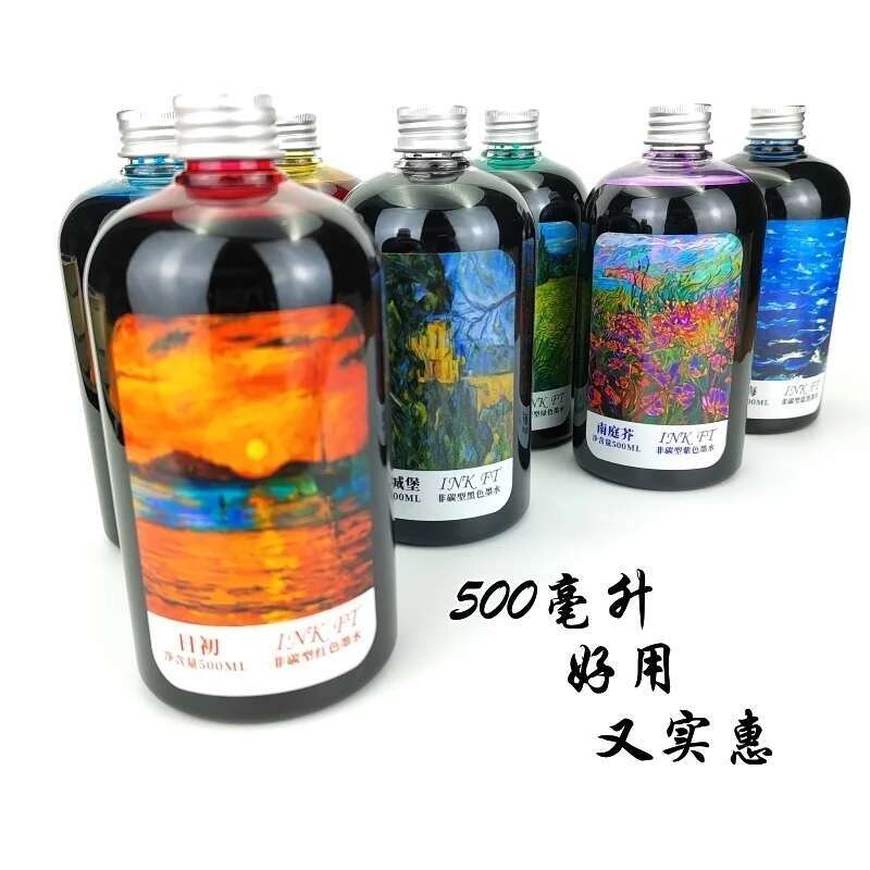 Oramile 500 ml duża butelka be – Fountain Pen Bottled Ink recenzja i cena