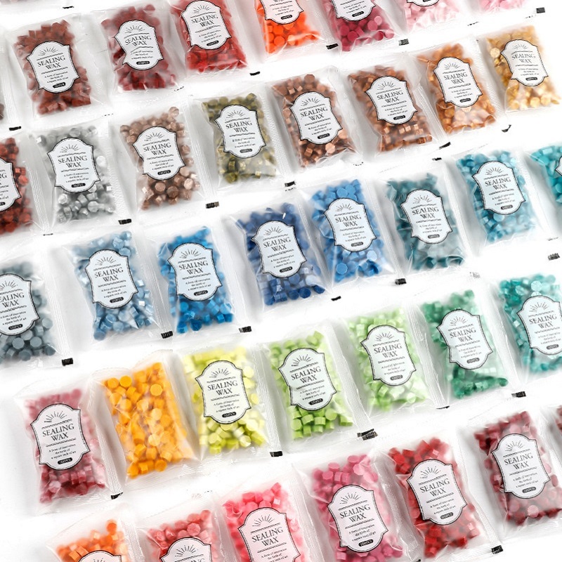 100 szt. Vintage Wosk do Piecz – Wax Seal Stamp Set recenzja i cena