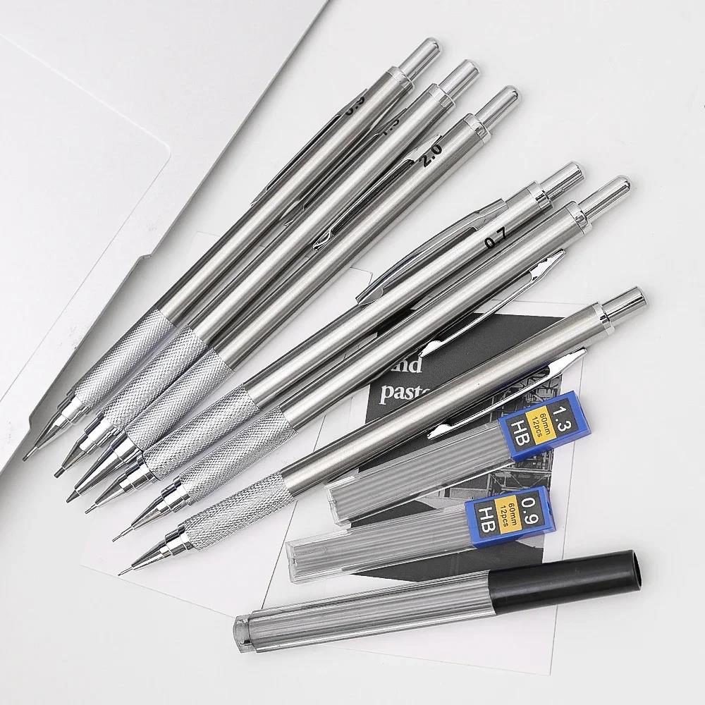 Zestaw metalowych ołówków mech – Mechanical Pencil 0.3 recenzja i cena